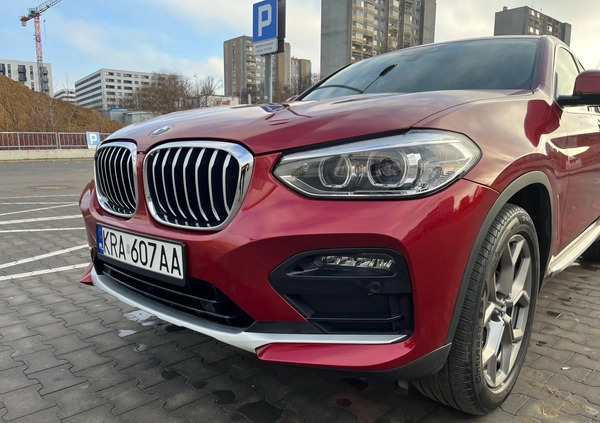 BMW X4 cena 212900 przebieg: 37000, rok produkcji 2021 z Kraków małe 352
